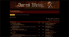 Desktop Screenshot of board.sacredmetal.de